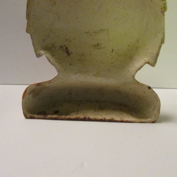 vtg cast iron owl door stopper Halloween nature adirondack cabin cottagecore - Picture 8 of 12